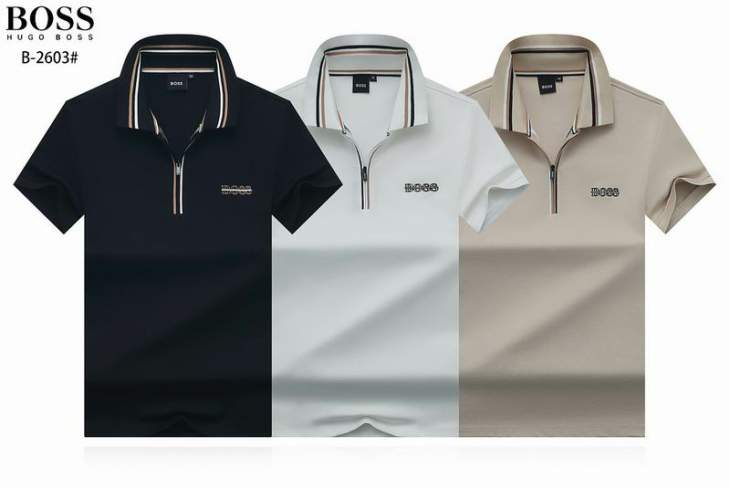 Picture of Hugo Boss Polo Shirts Short _SKUBossM-3XL25wx25227092